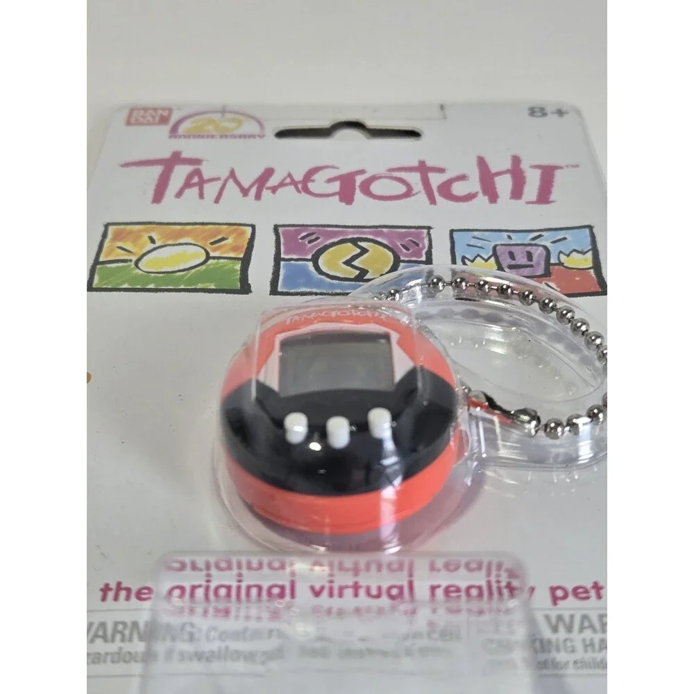 TAMAGOTCHI 20th Anniversary Orange Pink Yellow Mini Virtual Pet Bandai Series 4